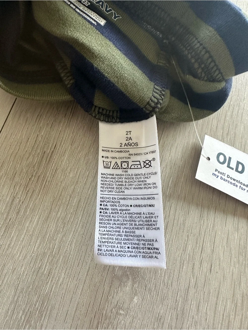 Old Navy Unisex Snug-Fit Graphic Sleep Set Blue 2T NWT IN PACKAGE